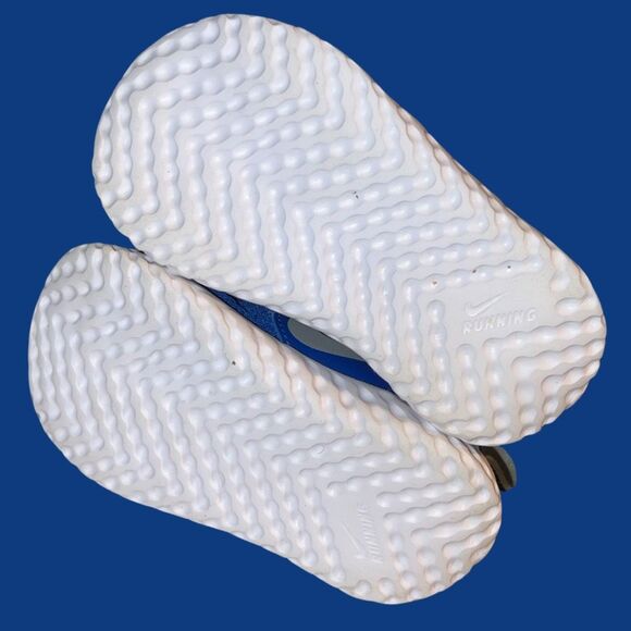 Toddler Blue Nike Revolution 5 Hook N Loop Running Shoes Size 5C - Picture 7 of 7